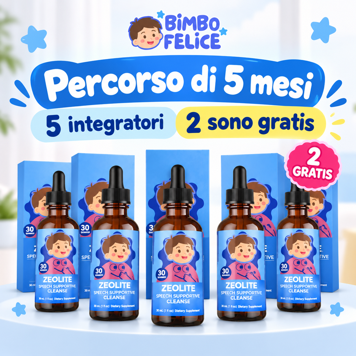Percorso di 5 mesi con Bimbo Felice.