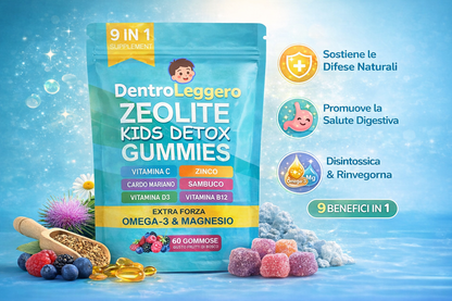 DentroLeggero - Gommose multivitaminiche per la pulizia del corpo
