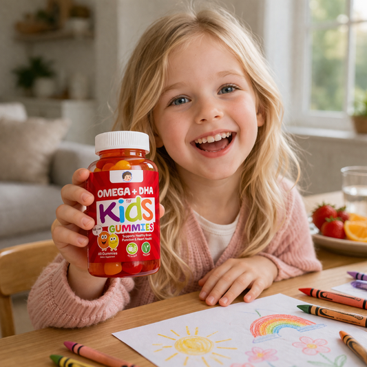 Cresce Felice - Gommose multivitaminiche per la salute mentale e del cuore