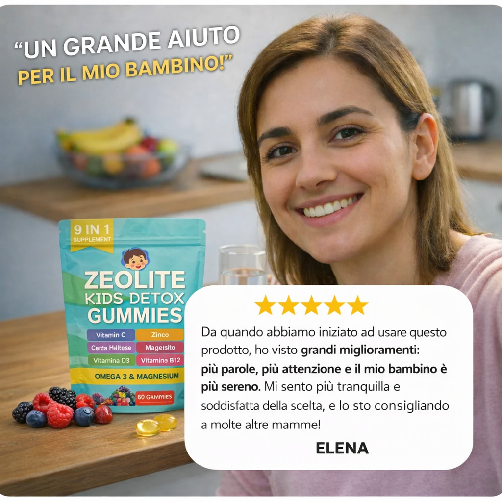 DentroLeggero - Gommose multivitaminiche per la pulizia del corpo